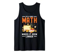 Divertido Profesor de Matemáticas Materia Matemática Broma de Matemáticas Camiseta sin Mangas