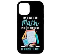 Divertido Profesor de Matemáticas Materia Matemática Broma de Matemáticas Carcasa para iPhone 12/12 Pro