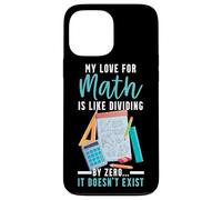 Divertido Profesor de Matemáticas Materia Matemática Broma de Matemáticas Carcasa para iPhone 13 Pro MAX