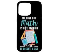 Divertido Profesor de Matemáticas Materia Matemática Broma de Matemáticas Carcasa para iPhone 15 Pro MAX