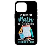 Divertido Profesor de Matemáticas Materia Matemática Broma de Matemáticas Carcasa para iPhone 16 Pro MAX