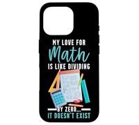 Divertido Profesor de Matemáticas Materia Matemática Broma de Matemáticas Carcasa para iPhone 16 Pro