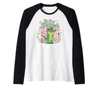 Divertido Profesor de Regreso a la Escuela Ha Sido un cocodrilo Mientras Camiseta Manga Raglan