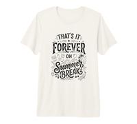 Divertido Profesor Jubilado eso es para Siempre en Las Vacaciones de Verano Camiseta Premium