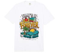 Divertido Profesor Jubilado eso es para Siempre en Las Vacaciones de Verano Comfort Colors Adult Heavyweight T-Shirt
