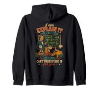 Divertido Profesor Matematicas Vintage Humor Sudadera con Capucha