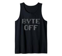 Divertido Programador Byte Off Ordenador Código Binario Humor diseño Camiseta sin Mangas