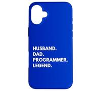 Divertido Programador de Computadoras Marido Papá Programadores Humor Carcasa para iPhone 16 Plus