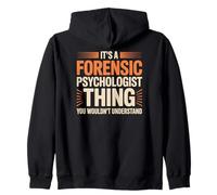 Divertido psicólogo forense, no entenderías Cita Sudadera con Capucha