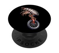 Divertido Pulga Pulgas Artista Artista Niño Chicas Chicas Chicas Circo PopSockets PopGrip Adhesivo
