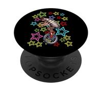 Divertido Pulgas Artistas De Pulga Niños Niñas Chicos Circo Niño PopSockets PopGrip Adhesivo