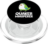 Divertido Quaker Parrot Lover Quaker Whisperer PopSockets PopGrip para MagSafe