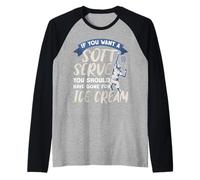 Divertido Que Dice Tenis Camiseta Manga Raglan