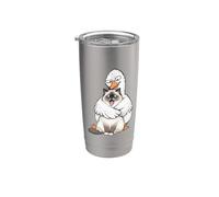 Divertido Ragdoll Cat Sarcástico Torpe Tonto Ganso Hugger Humor Vaso térmico de acero inoxidable de doble pared