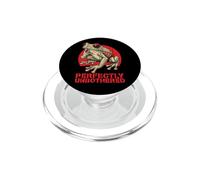 Divertido Rana Meme Perfectamente Sapo Unbothered Rana Lover PopSockets PopGrip para MagSafe