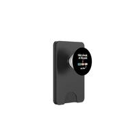 Divertido recordatorio de Salud de Recarga de batería Consciente Inspirador PopSockets PopWallet para MagSafe