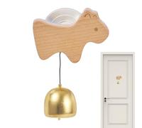 Divertido reemplazo de timbre en forma de animal! Esta pequeña campana con diseño de gato, perro o llama la atención. Perfecto como recordatorio creativo cuando alguien abre la puerta. Decorativo