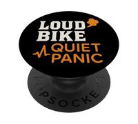 Divertido Regalo de ansiedad para Motociclista, Humor y Jinete Sensible PopSockets PopGrip Adhesivo