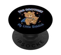 Divertido Regalo de Anuncio de Hermano Mayor para Hombres, niños y Hermanos PopSockets PopGrip Adhesivo