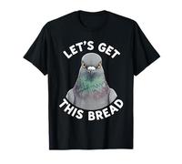 Divertido Regalo de Carreras de Palomas Let's Get This Bread Homing Bird Camiseta