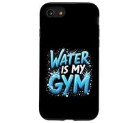 Divertido Regalo de Cita de natación Water Is My Gym Carcasa para iPhone SE (2020) / 7/8