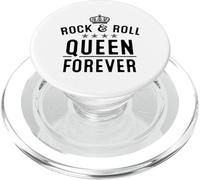 Divertido Regalo de Concierto de Rock N Roll Queen para Mujeres y niñas PopSockets PopGrip para MagSafe