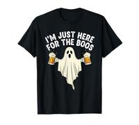 Divertido Regalo de Disfraz de Halloween I'm Just Here for The Boos Camiseta