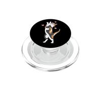 Divertido Regalo de Gato Bailando para Hombres, Mujeres, niños, niñas y Adolescentes PopSockets PopGrip para MagSafe