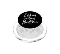 Divertido Regalo de Lectura para los Amantes de los Libros Que leí más allá de mi Hora de Dormir PopSockets PopGrip para MagSafe