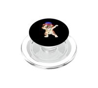 Divertido Regalo de Perro Rapero Bailando para Hombres, Mujeres, niños y niñas PopSockets PopGrip para MagSafe
