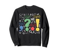 Divertido Regalo de puntuación para Profesor de gramática para Profesor de inglés Sudadera