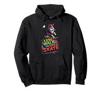 Divertido regalo de skate para dueños de perros Border Collie Sudadera con Capucha