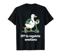Divertido Regalo de Terapia de Ganso para Regular Las emociones Camiseta
