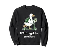 Divertido Regalo de Terapia de Ganso para Regular Las emociones Sudadera