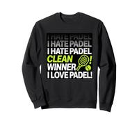Divertido Regalo Ganador Diseño Pádel Sudadera