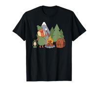 Divertido Regalo Natural para Acampar hogueras al Aire Libre para Acampar Salchichas Camiseta