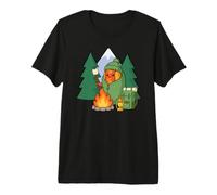 Divertido Regalo Natural para Acampar hogueras al Aire Libre para Acampar Salchichas Camiseta Premium