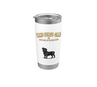 Divertido regalo para amantes de los perros Cane Corso Game Vaso térmico de acero inoxidable de doble pared
