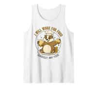 Divertido Regalo para papá Foodie para él, Amigo, Regalo para Hombres y Mujeres Camiseta sin Mangas