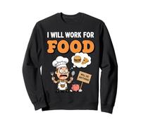 Divertido Regalo para papá Foodie para él, Amigo, Regalo para Hombres y Mujeres Sudadera