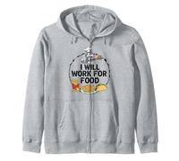 Divertido Regalo para papá Foodie para él, Amigo, Regalo para Hombres y Mujeres Sudadera con Capucha