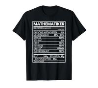 Divertido Regalo para Profesores de matemáticas Camiseta gráfica económica, Hombre, Negro, L