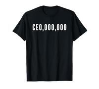Divertido regalo para un jefe emprendedor de 0,000,000 dólares Camiseta