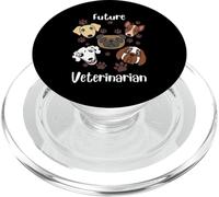 Divertido Regalo Veterinario del Futuro | Lindo aspirantes Veterinarios niños PopSockets PopGrip para MagSafe