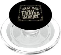 Divertido Regalo Vintage para papá de Pesca, Mejores Historias PopSockets PopGrip para MagSafe