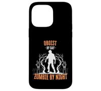 Divertido Reproductor de Oboe de Halloween Oboist by Day Zombie by Night Carcasa para iPhone 14 Pro MAX