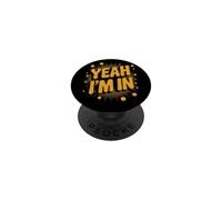 Divertido Retro Groovy Festival de Verano Vacaciones PopSockets PopGrip Adhesivo