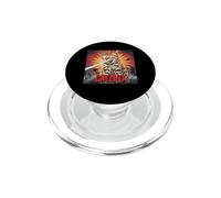 Divertido Retro Japonés Catzilla Bengala Gato Amante PopSockets PopGrip para MagSafe