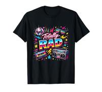 Divertido Retroceso 80s Totally RAD Classic Retro Fun Times Camiseta