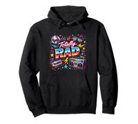 Divertido Retroceso 80s Totally RAD Classic Retro Fun Times Sudadera con Capucha